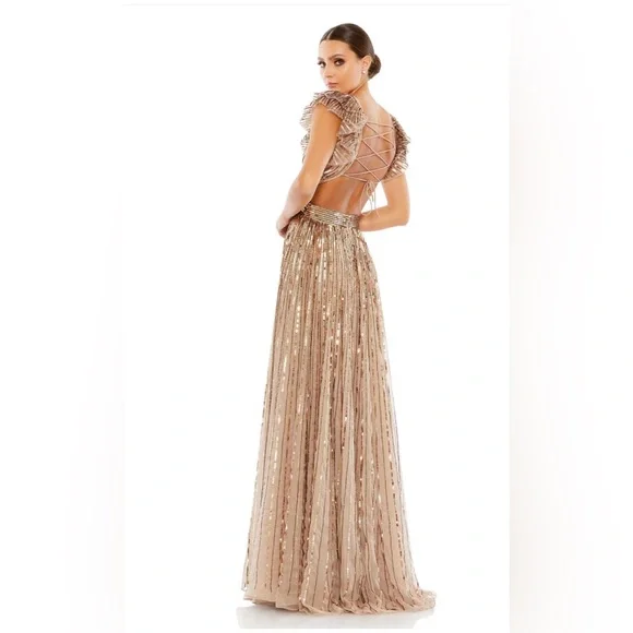 【Mac Duggal 】エレガント♪スパンコールラップウエスト ガウン Mac Duggal fashion − Browse 4000+ best sellers from 6